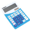 Basic Calculator Kids School Office Desk Pocket Calculate Sum Numbers Blue Pink