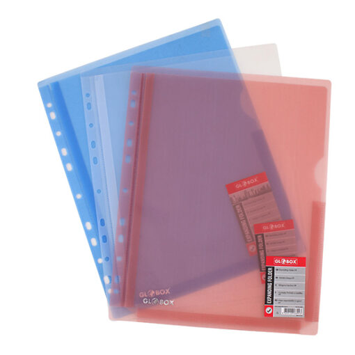 Expanding Heavy Duty Punched Pocket for Over 200 Sheets Each