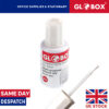 2x White Correction Fluid  Bottle Quick Drying Tippex Tipex School Office