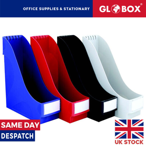 Quality Plastic Magazine Holder for Office & Home Use