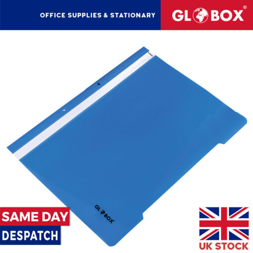 25 Pcs/Pack Extra Report Folder without Holes (Blue)