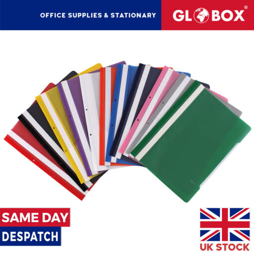 A4 Plastic Project Report File Clear Document Folders 50 Pcs/Pack