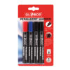 4 Pcs Pack Permanent Marker Pens - Bullet Tip - Black Blue Red - Excellent Quality