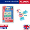 12 x Quality Soft Pencil Erasers Rubber - Smudge and Dust Free - Rub Out