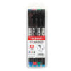 Super Point OHP-CD Pen (0,4 mm) with Eraser 4pcs Assorted in Pack