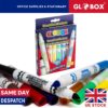 8 Colors Broadline Markers - Comfortable, Smooth Drawing, Non-Toxic, Washable