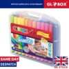 24 Felt Tip Pens - Smooth Tip - Non-toxic - Triangle Jumbo Water Color Pen