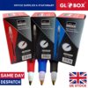 Office Time Ballpoint Pen - Box of 50Pcs - 1mm - Black/Blue/Red