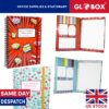 A5 Printed Sticky Notebook Memo Folder