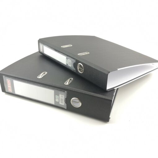 2X5 Colours - A4 Lever Arch Folder 75mm Ring Binder Files Extra Wide Filing