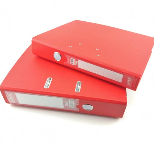 2X5 Colours - A4 Lever Arch Folder 75mm Ring Binder Files Extra Wide Filing