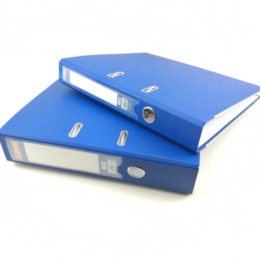 2X5 Colours - A4 Lever Arch Folder 75mm Ring Binder Files Extra Wide Filing
