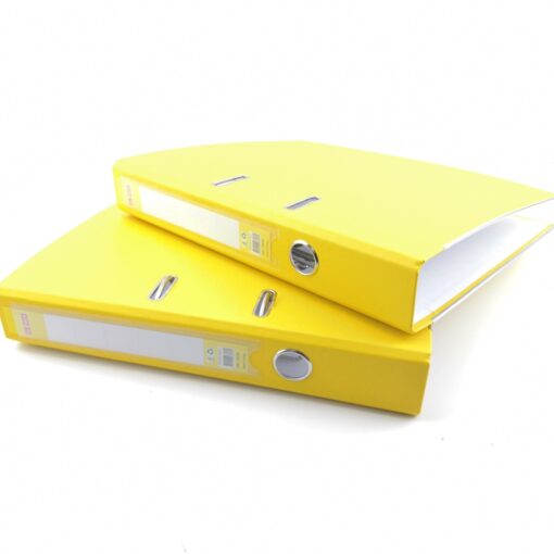 2X5 Colours - A4 Lever Arch Folder 75mm Ring Binder Files Extra Wide Filing