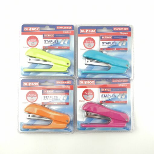 Stapler Set and Staples Set - 5 x 100pcs Staples - Home, Office, Desk, School