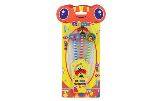 Wooden Pencil with Figured Eraser for Kids Back to School - Image 3