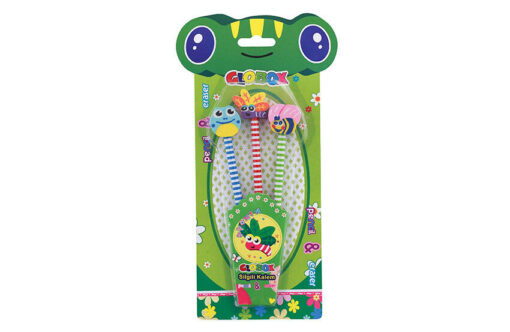 Wooden Pencil with Figured Eraser for Kids Back to School - Image 5